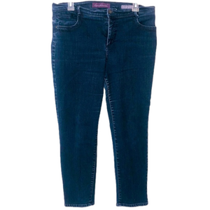 GLORIA VANDERBILT Medium Wash Ankle Grazer Skinny Jeans